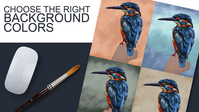How to choose the right background color in your paintings