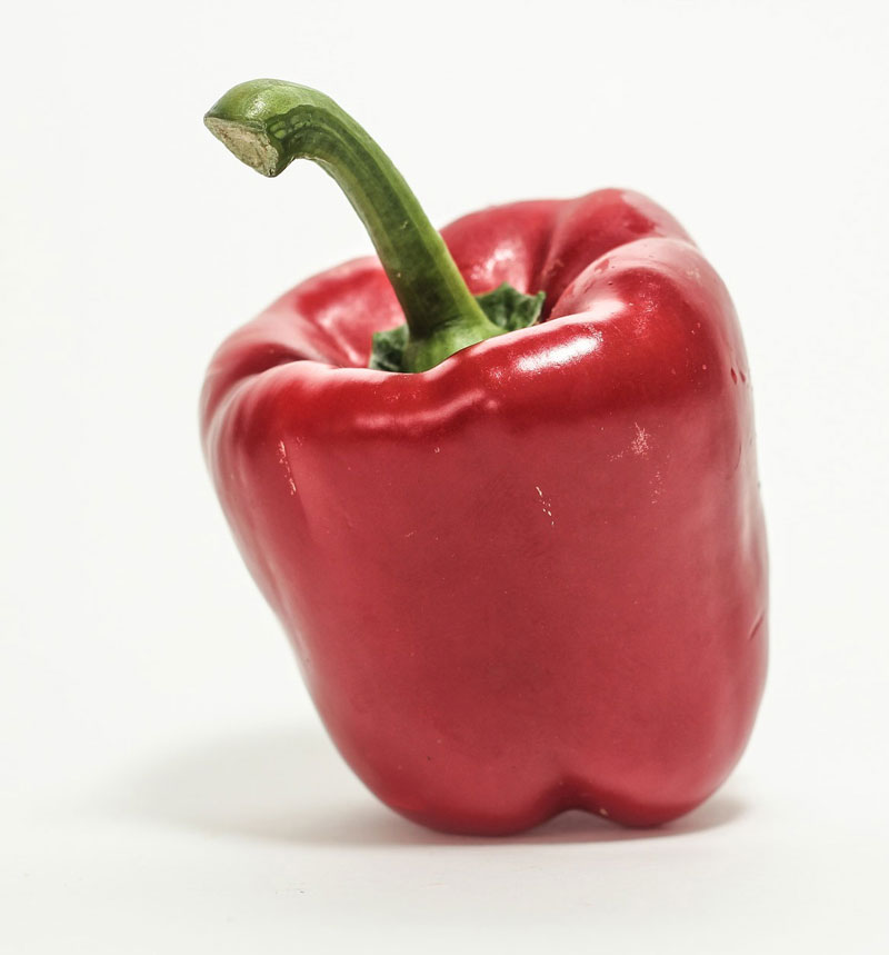Red Bell Pepper Photo Reference