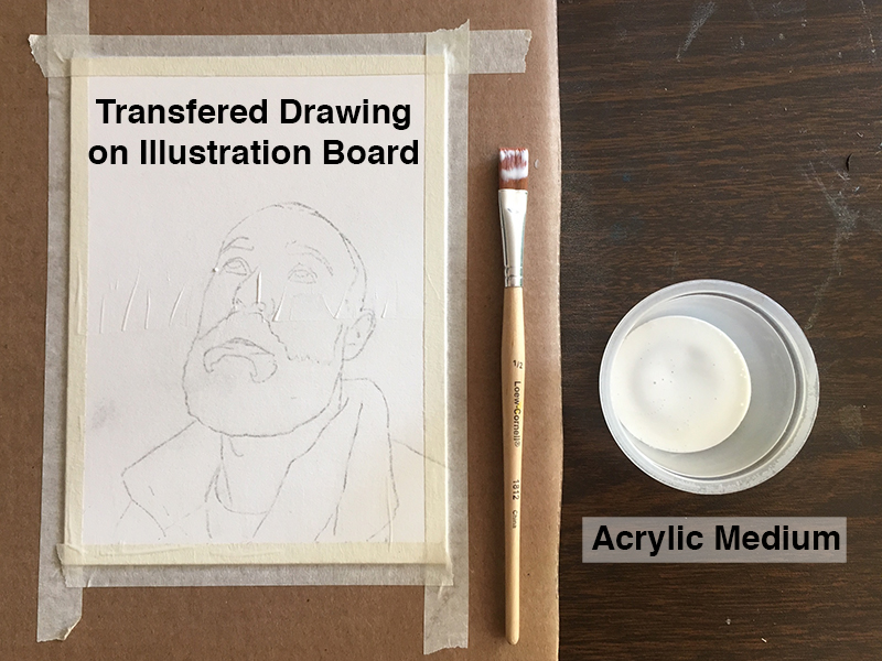 Sealed contour line drawing