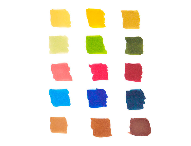 Different values of marker colors