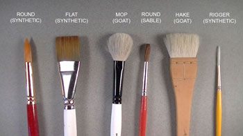 All About Paint Brushes