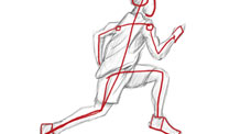 How to Draw a Person Running