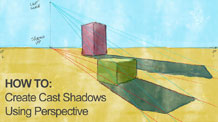 How to Draw Shadows in Perspective
