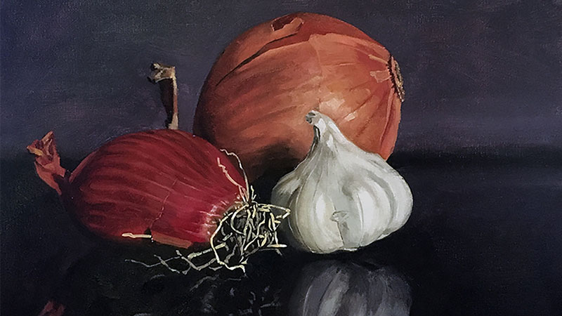 How to Paint a Still Life of Vegetables with Oils