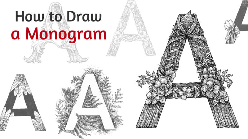 How to Draw Letters with Pen and Ink