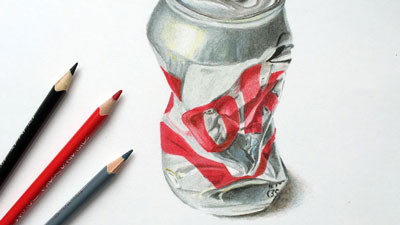 Realistic Colored Pencil Drawing