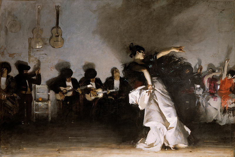 Sargent painting that tells a story