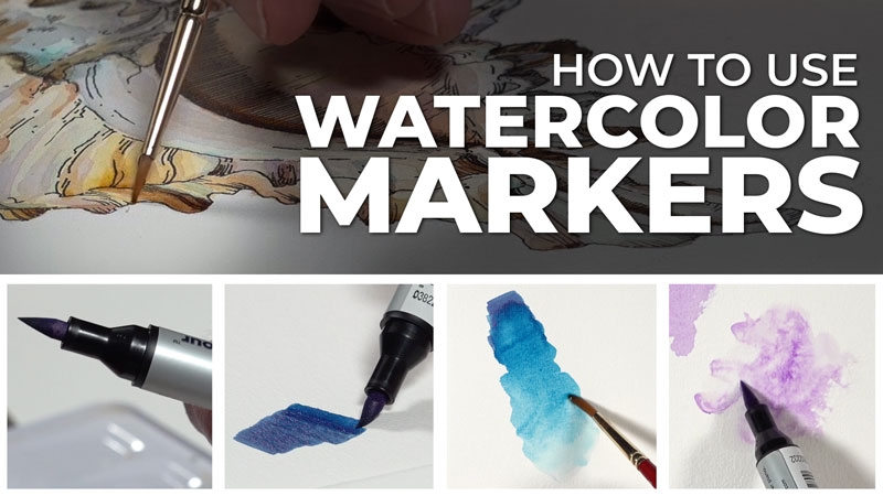 How to Use Watercolor Markers