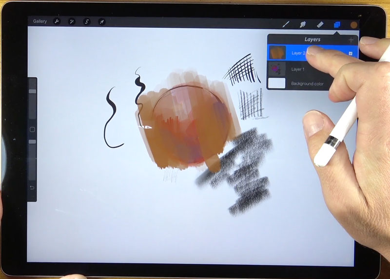 Working with Layers in Procreate